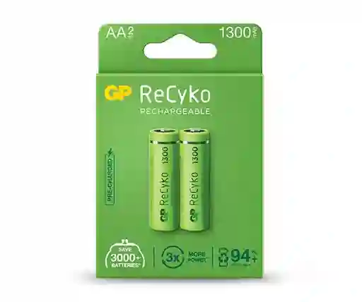 Gp Pila Batería Recargable AA 1300 Mah