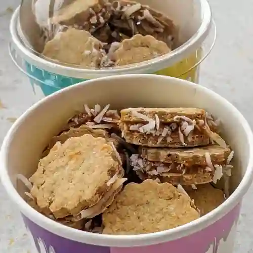 Vasito Mini Alfajores