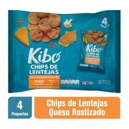 Kibo Chips de Lentejas Sabor a Queso Rostizado