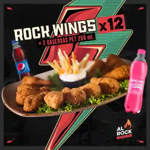 Rock Wings X12 + 2 Pet 250