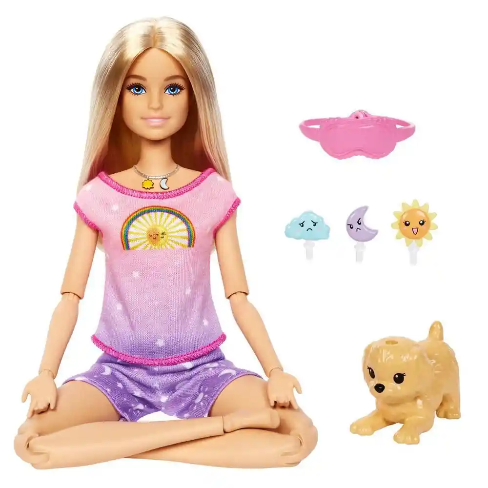 Barbie Set de Muñeca Medita Conmigo HHX64
