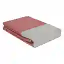Casaideas Funda Plumón 144 Hilos Sencillo Rojo Diseño 0111