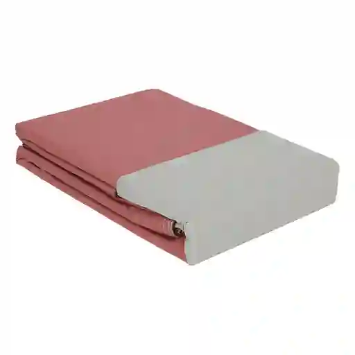 Casaideas Funda Plumón 144 Hilos Sencillo Rojo Diseño 0111