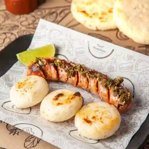 Mini Arepitas con Chorizo