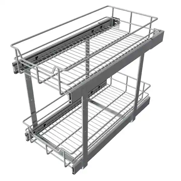 Hacks & Racks Bandeja Retráctil Metal 46.3 x 28.1 x 43.2 cm