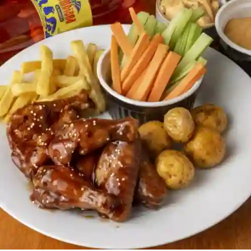 8 Piezas de Alitas