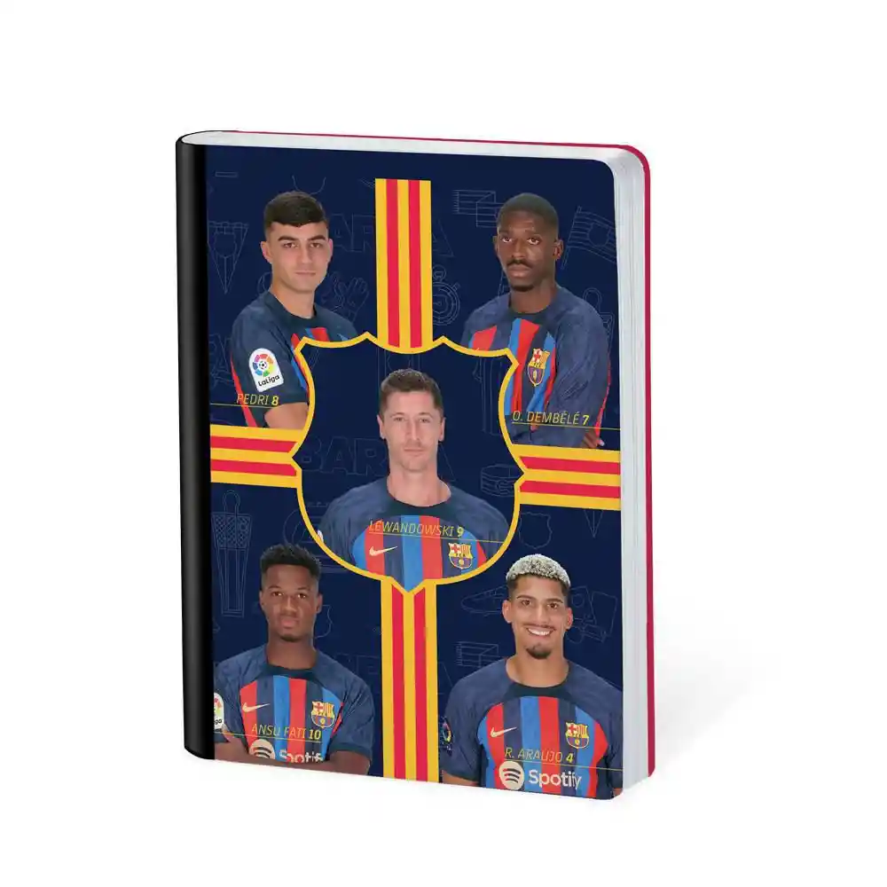 Cuaderno Barcelona Rayado 100 Hojas Cosido Scribe