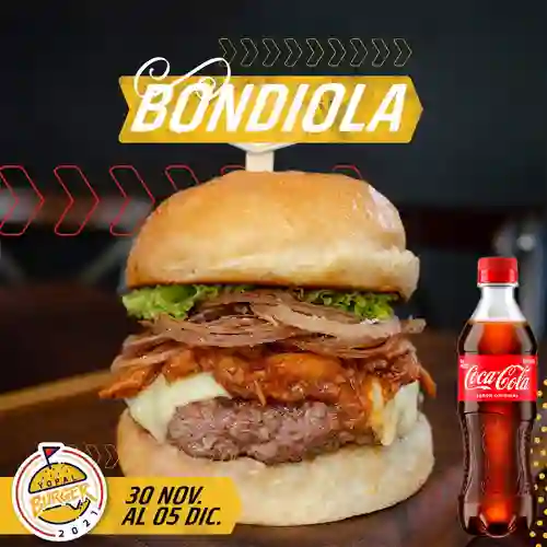 Combo Bondiola Burger + Coca Cola Original 400 ml