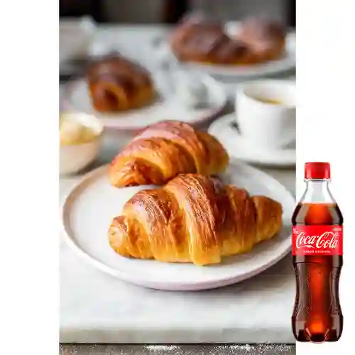 Croissant de Bocadillo-queso +Cocacola Org 400ml