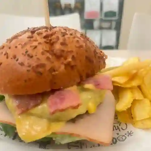 Combo Queso & Tocineta Burger