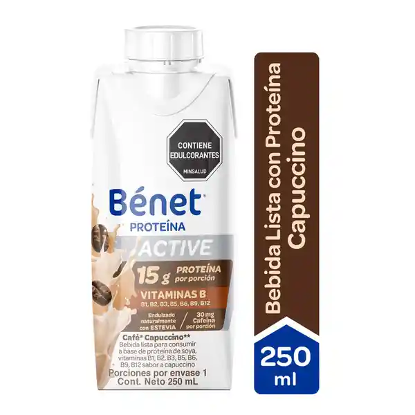 Benet Bebida con Proteína Capuccino