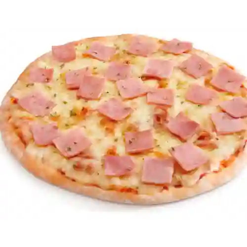 Pizza Jamon y Queso Mediana