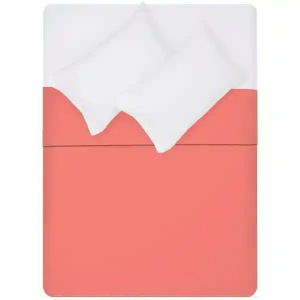 Edredón us 100% Poliéster Diseño Doble - Coral Éxito