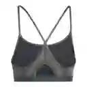 Adidas Crop Aer ls Aop Bra g Mujer Gris XLab