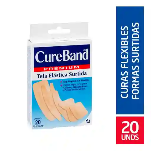 Cure Band Curas Elasticas Surtidas X