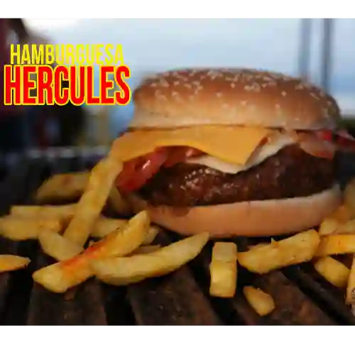 Hamburguesa Hércules + Papa Francesa