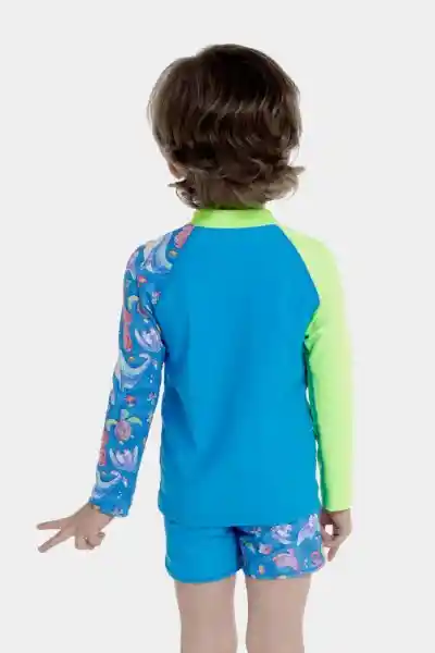 Camiseta Sunshine Hammerhead Heroes Bebé Masculino T. 6 Speedo