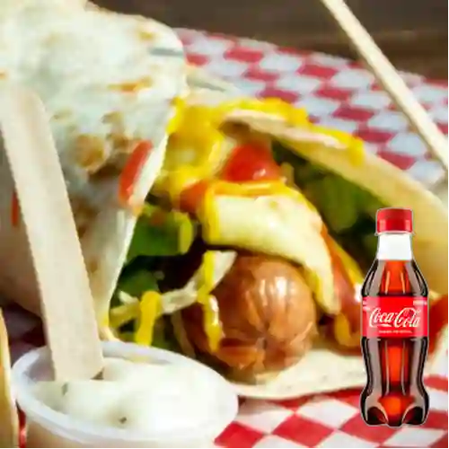 Perro Super Especial Tortilla +Cocacola Org 250ML