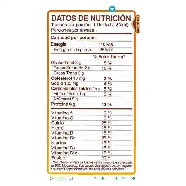 Milo Leche Achocolatada Bajo en Azúcares