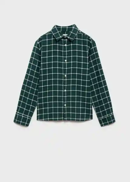 Camisa Jannu Botella Talla 12 Niños Mango