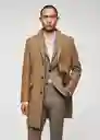 Abrigo Arizona Camel Talla XL Hombre Mango