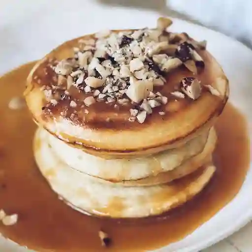 Pancakes de Caramelo Salado