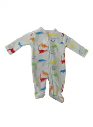 Pijama Enteriza En Flanel Bebé 9-12 - Azul