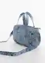 Bolso P Llanes Gris Talla 99 Niñas Mango