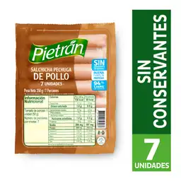 Pietran Salchicha de Pechuga de Pollo