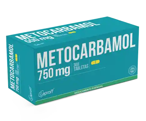Metocarbamol Lp 750 Mg X 30 Tabletas
