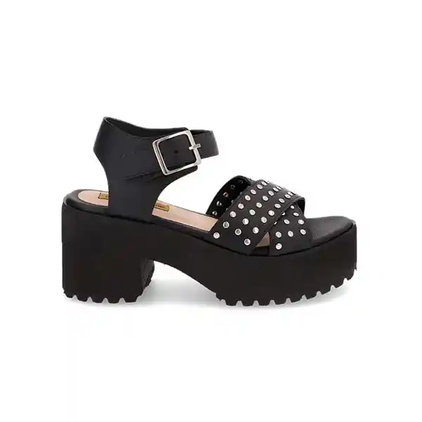 Sandalias Plataforma Savana Negro Talla 36