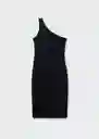 Vestido Rio Negro Talla XS Mujer Mango