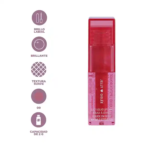 Labial Jelly Líquido 09 Miniso