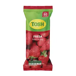 Tosh Paleta Helada con Trozos de Fresa