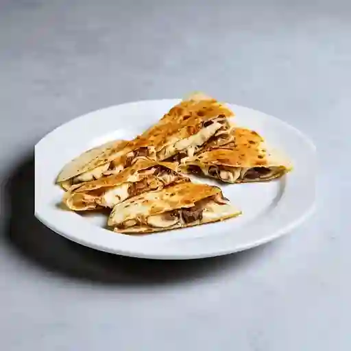 de Queso y Champiñones