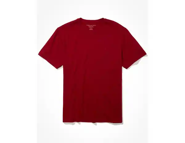 Camiseta Hombre Rojo Talla MEDIUM American Eagle