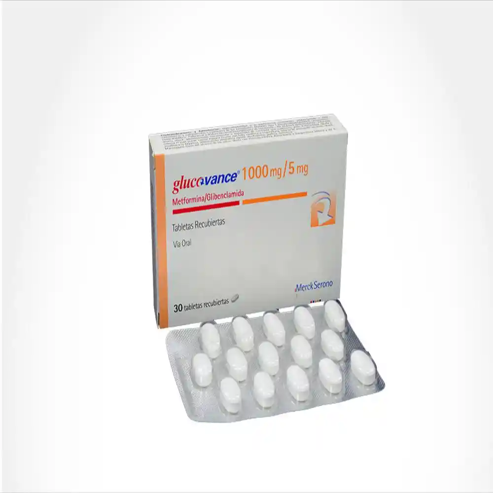 Glucovance (1000 mg/5 mg)