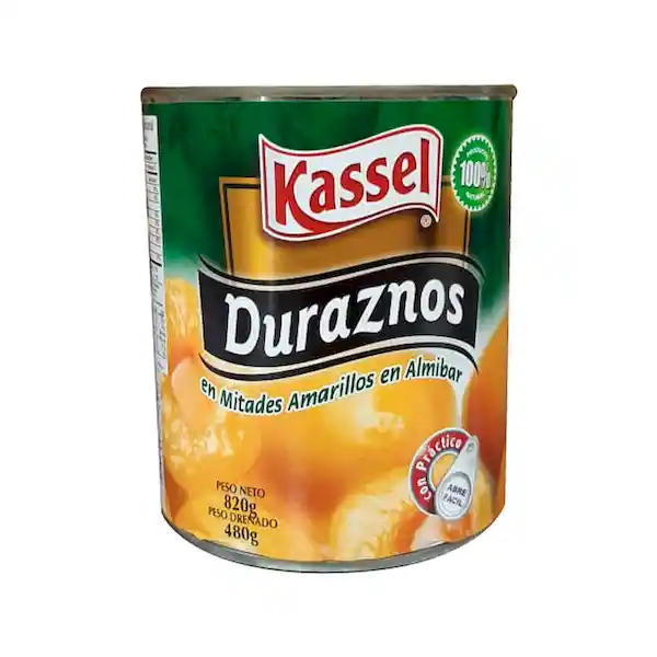 Kassel Duraznos en Mitades en Almíbar