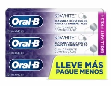 Oral-B Crema Dental 3d White