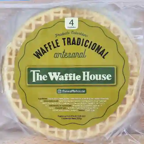 Waffle tradicional congelado x 4 unid