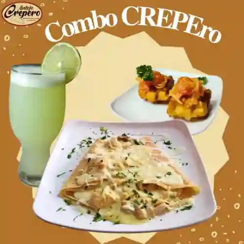 Crepe de Pollo Bechamel - Julieta