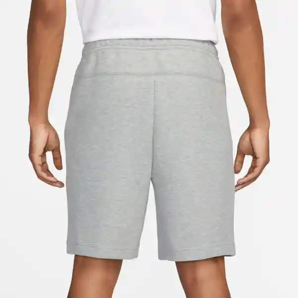 Nike Short Tch Flc Para Hombre Gris Talla XL