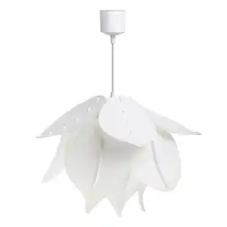 Lámpara Colgante Pp Flor 110V Blanco Diseño 0002 Casaideas