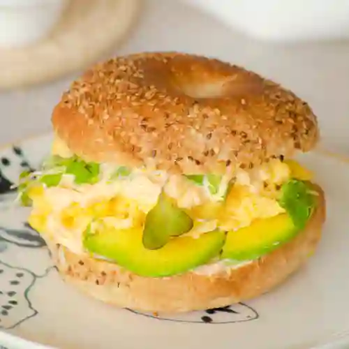 Bagel de Aguacate