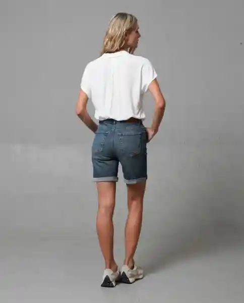 Short Mujer Azul Talla 6 253G004_AZU194024 Rifle