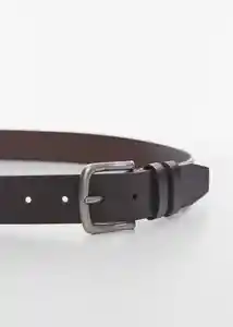 Cinturón Florenci Marrón Talla 90 Hombre Mango