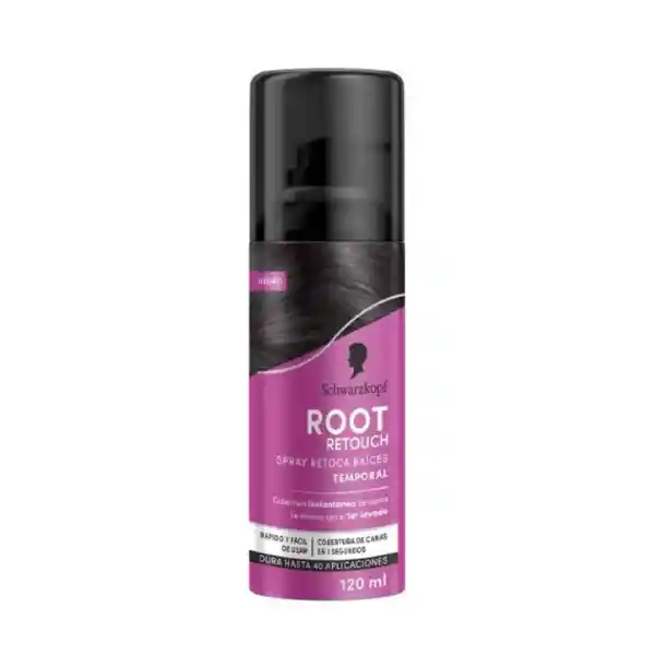 Spray Retoca Raices Root Retoucher Negro