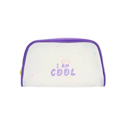 Cosmetiquera Serie Ajolote Tierno Morado Miniso