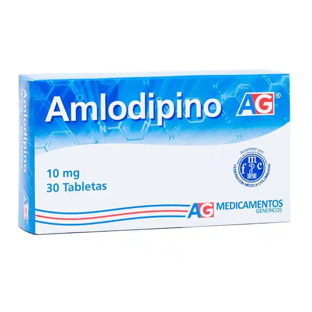 Ag Amlodipino (10 mg)