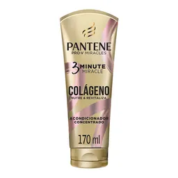 Acondicionador Pantene Pro-V Miracles 3 Minute Miracle Colageno Nutre y Revitaliza Rinse 170 ml